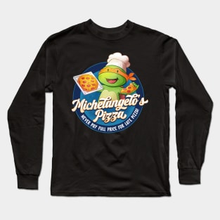 Michelangelo's Pizza Long Sleeve T-Shirt